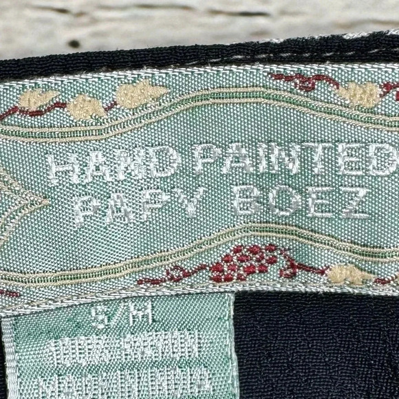 One of a kind wearable art. Hand painted dress by Papy Boez size small/ medium - Picture 13 of 13